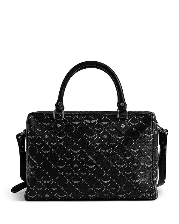 

Сумка Sunny Vibe среднего размера с монограммой Zadig & Voltaire, черный