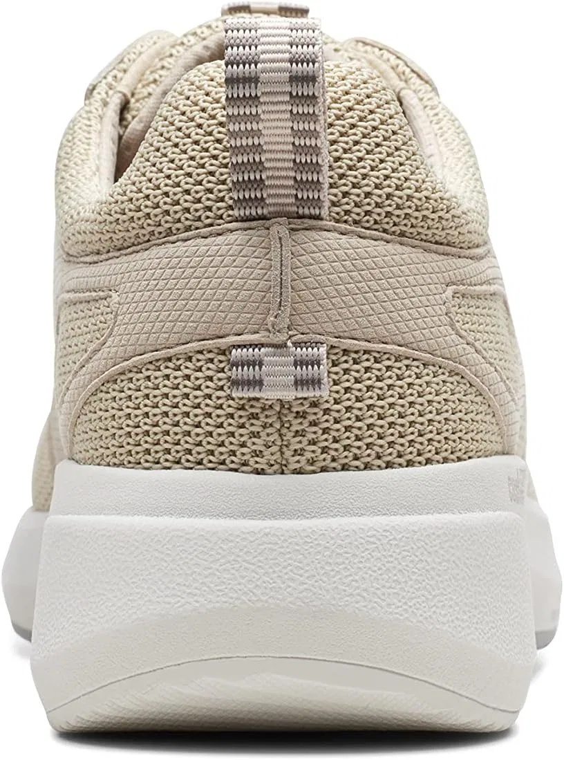 Мужские кроссовки Clarks Lehman Tie Trainers, 2-Ivory Fabric — фото 3