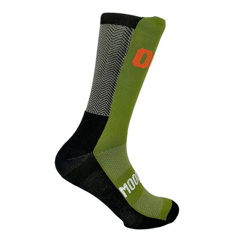 

Походные носки Mooquer, цвет green/gris/orange