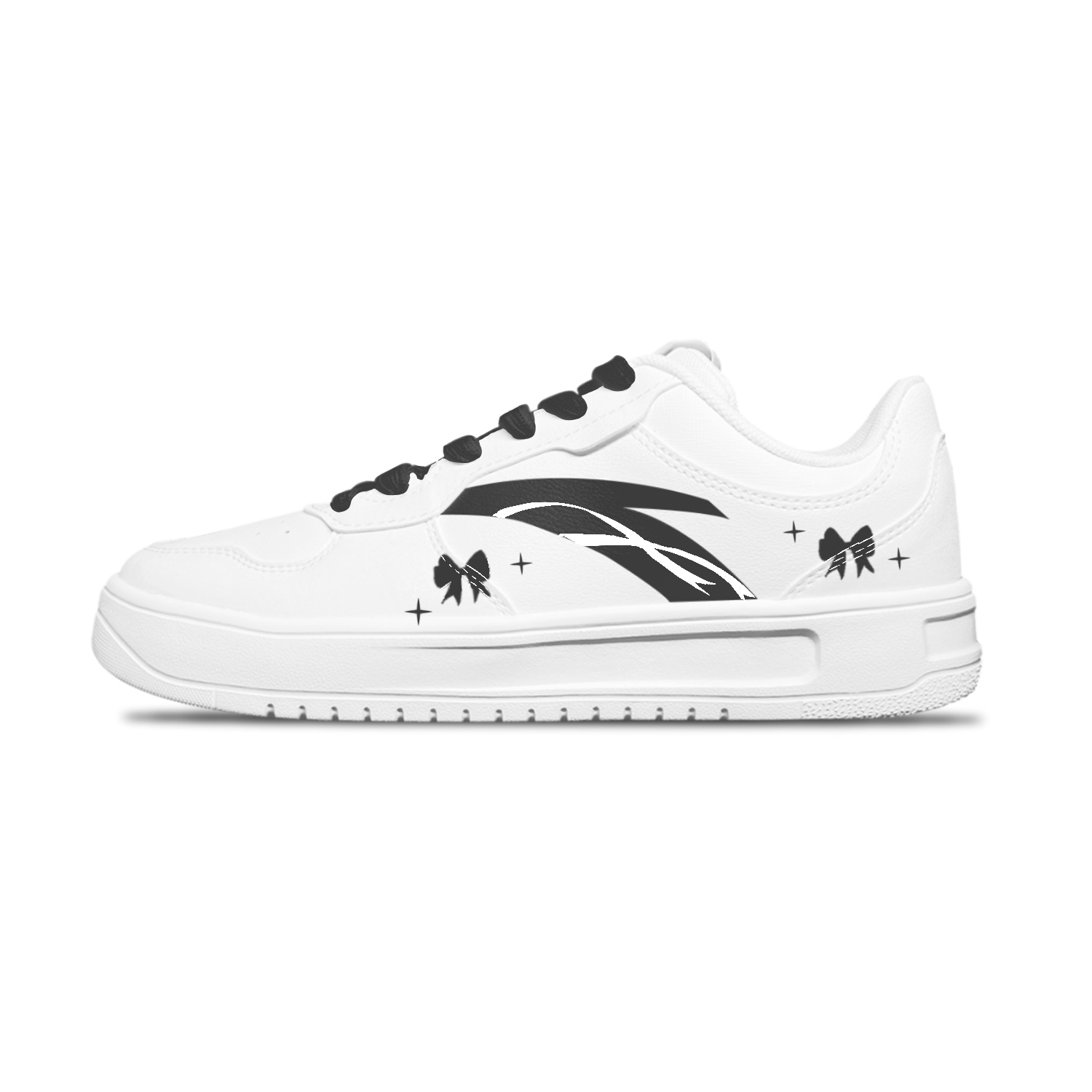 

Anta Удобные низкие скейтбордистские кроссовки унисекс с противоскользящим и износостойким покрытием, белый