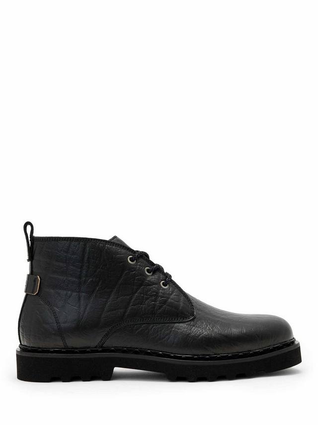 

Кожаные ботинки Skiff Mid до щиколотки AllSaints, Black