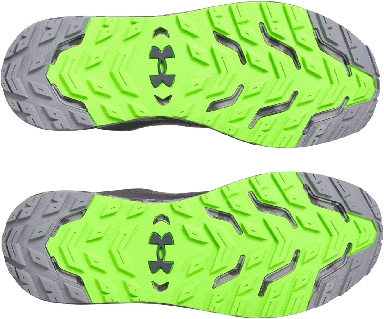 Мужские трейловые кроссовки Under Armour Charged Bandit Trail 3 с защитой от дождя, зеленый — фото 4