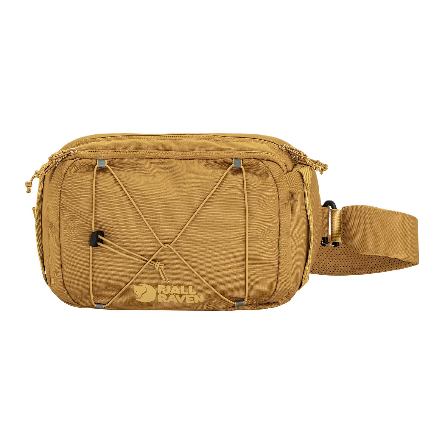 

Fjallraven Полиэстеровая кроссбоди сумка Unisex Gold Red