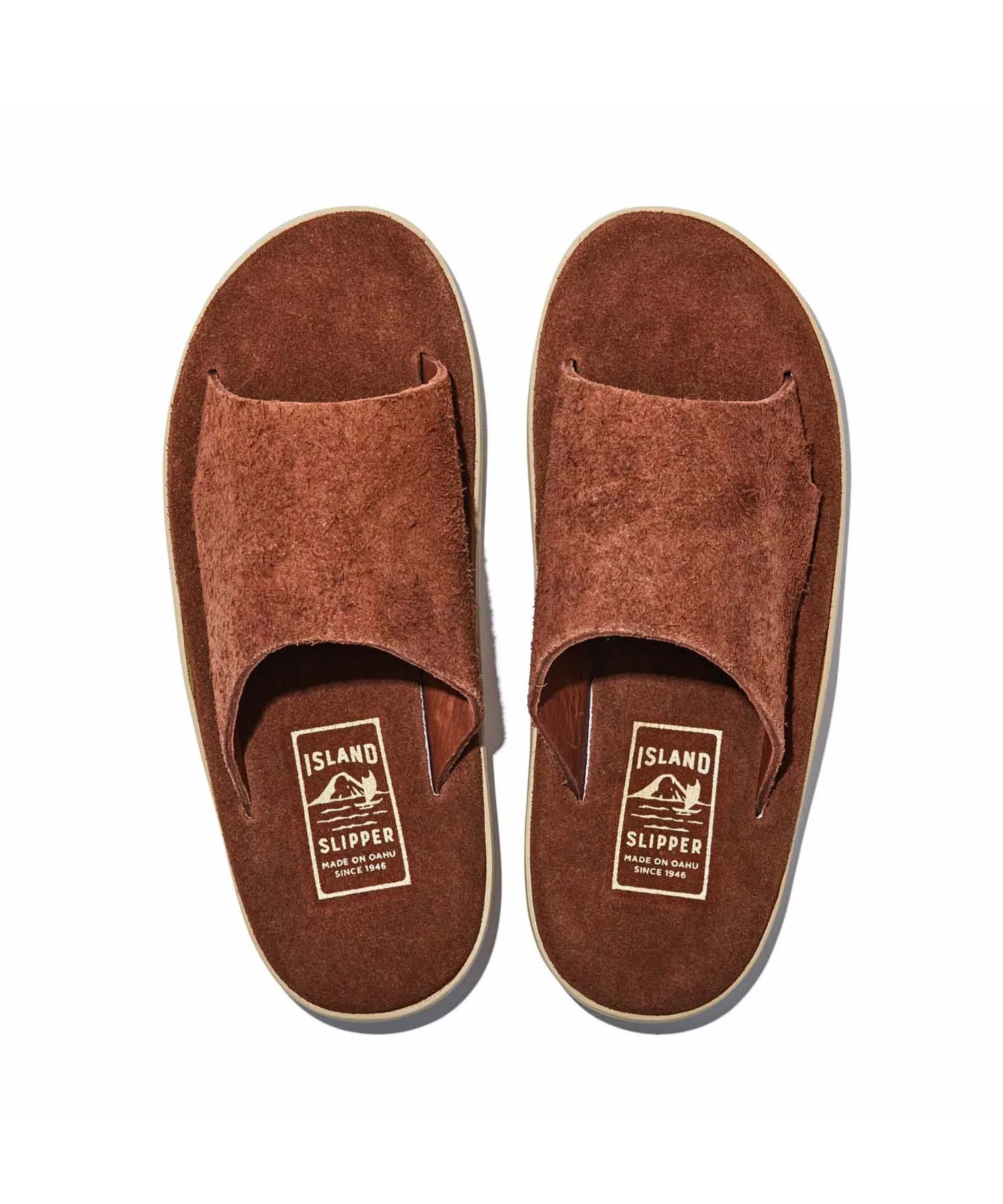 Мужские и женские кожаные сандалии ISLAND SLIPPER PTS705BHR PEANUT TOBACCO