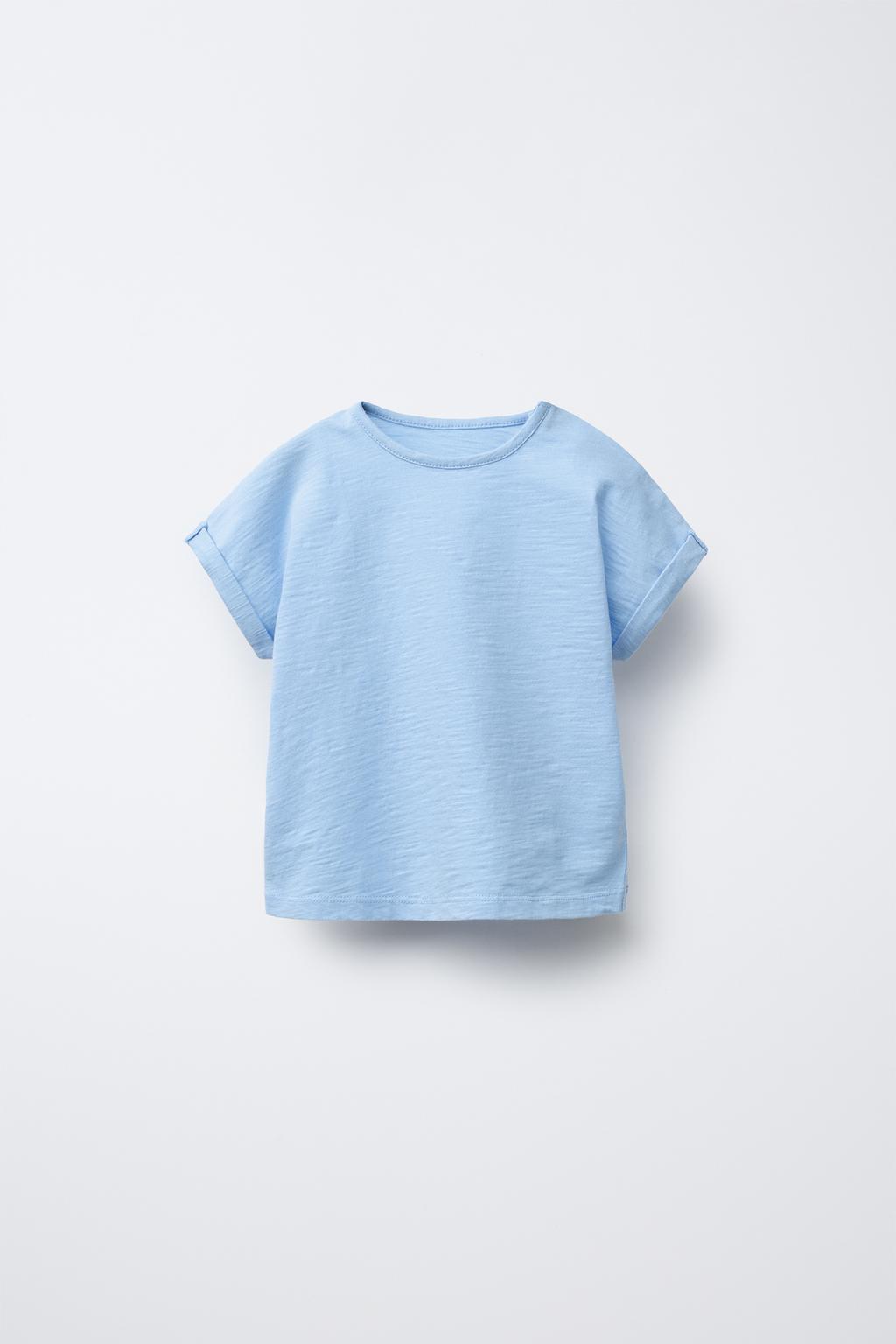 

Простая футболка ZARA, синий