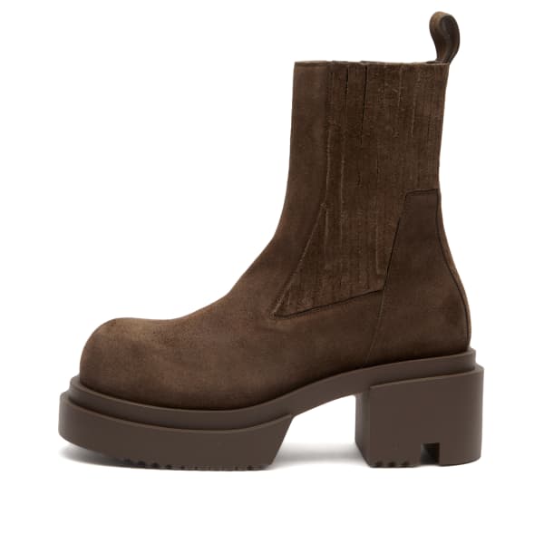 Ботильоны из замши Bogun Rick Owens, Dark Dust