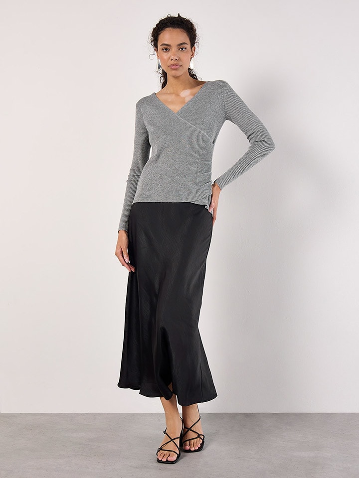 

Apricot Свитер серого цвета