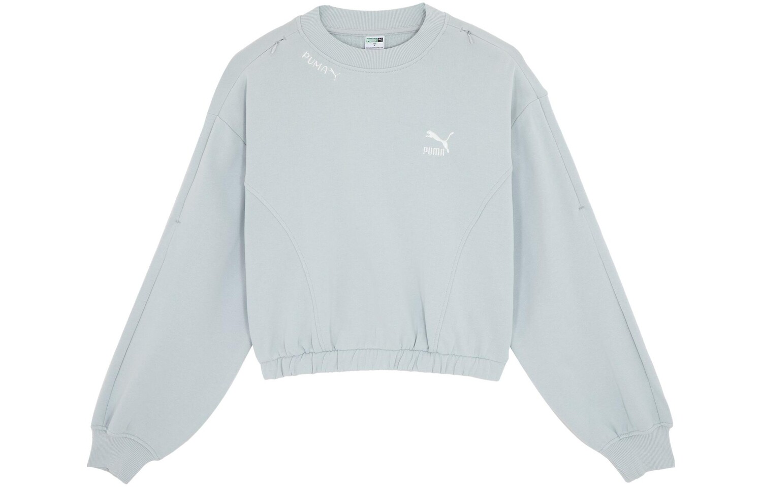 

CLASSICS Толстовка женская платиново-серая Puma