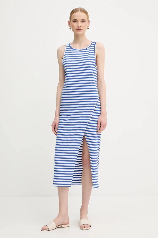 

Хлопковое платье United Colors Of Benetton, фиолетовый