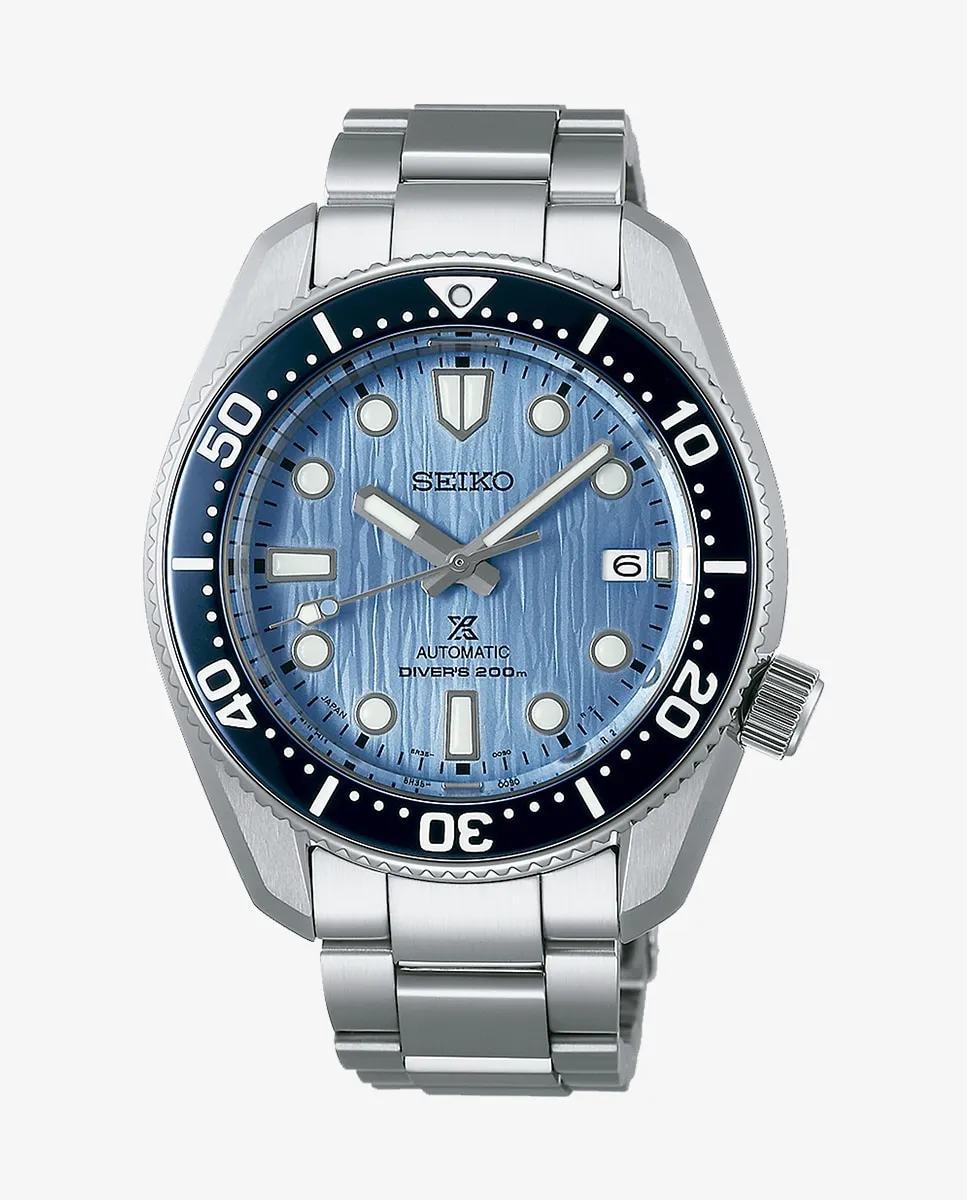 

Мужские автоматические часы Prospex SPB299J1 из стали с серебряным ремешком Seiko, серебряный