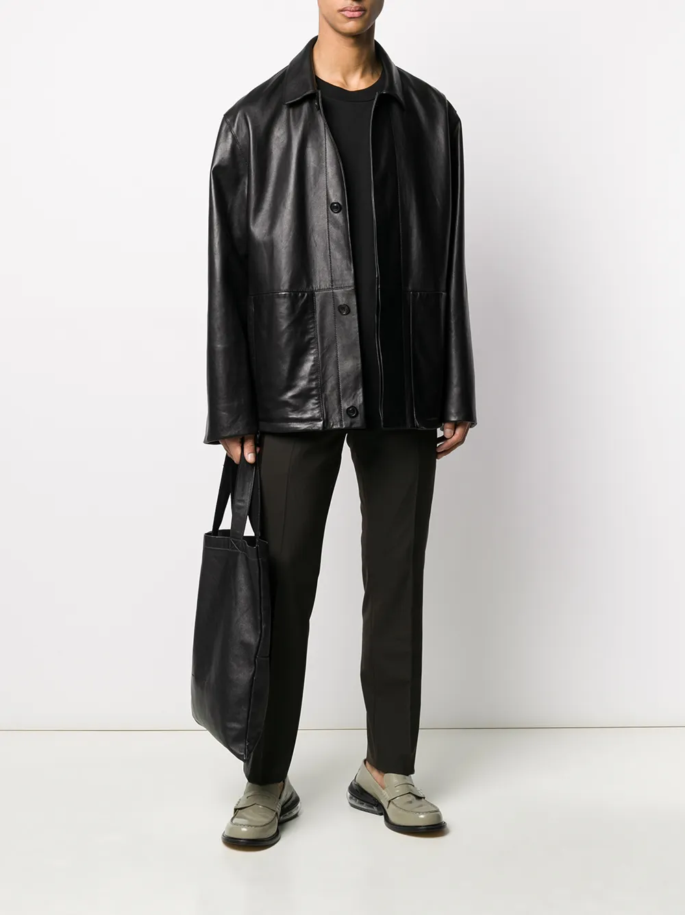 Брюки с потайной застежкой Rick Owens, коричневый — фото 2