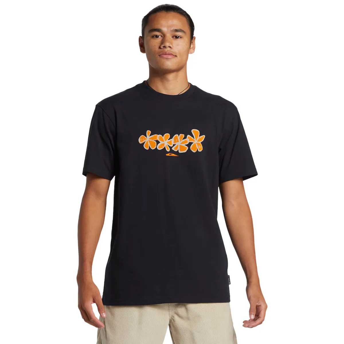

Four Flowers Quiksilver Мужская футболка, чёрный