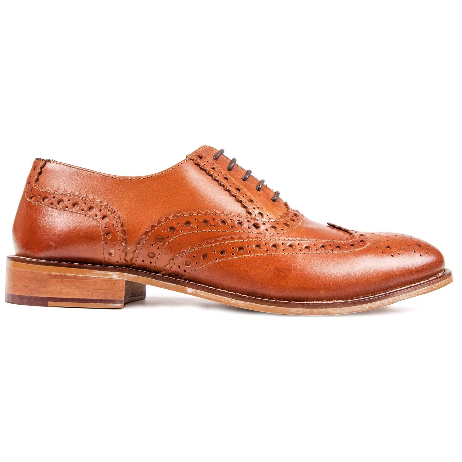 

Туфли-броги в стиле Гэтсби LONDON BROGUES, коричневый