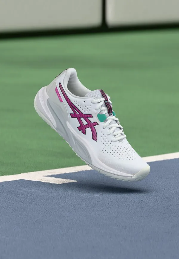 Теннисные кроссовки gel challenger 15 all-court Asics, White/Digital Sakura