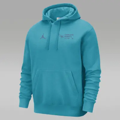 

Худи Nike Charlotte Hornets Club Courtside, цвет Rapid Teal