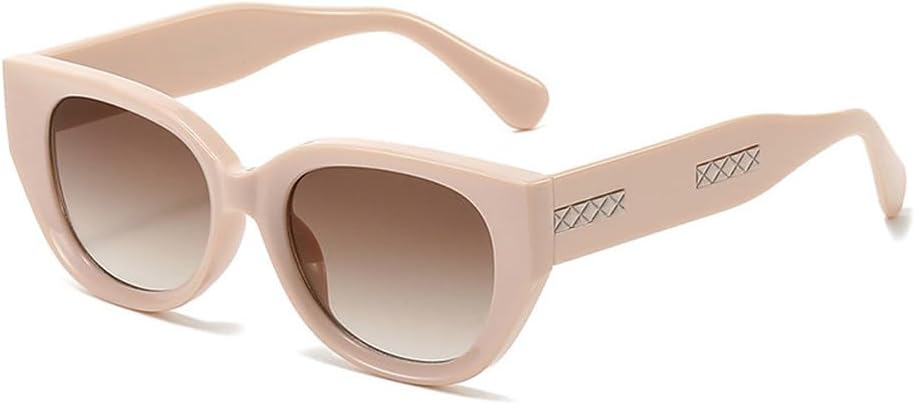 

Солнцезащитные очки «кошачий глаз» для женщин и мужчин, модные, роскошные, трендовые, для активного отдыха, путешествий и вождения, с защитой от УФ-излучения UV400 TKKTLLT, Beige Gradient Tea