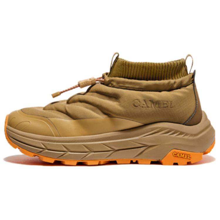 

Утепленные водонепроницаемые противоскользящие сноуботы Snow God для мужчин с защитой от истирания и эффектом увеличения роста CAMEL, wheat желтый