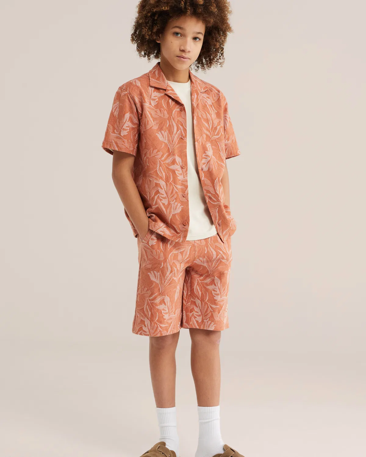 Обычные брюки We Fashion, Dark Orange — фото 4
