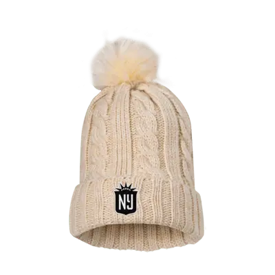 

Шапка Nike NJ/NY Gotham FC NWSL Knit Beanie, цвет Oatmeal