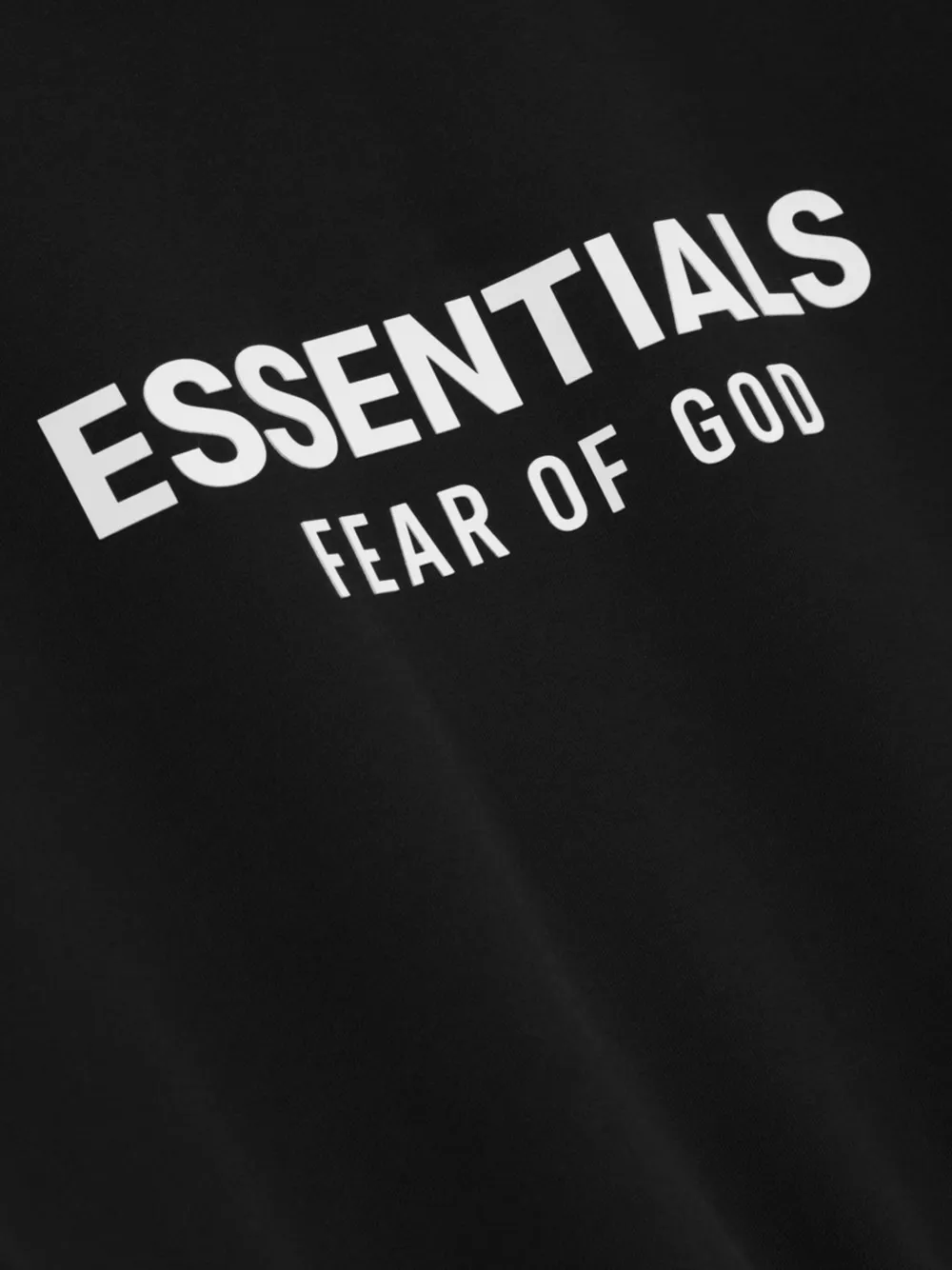 Толстовка с графичным принтом FEAR OF GOD ESSENTIALS, черный — фото 3