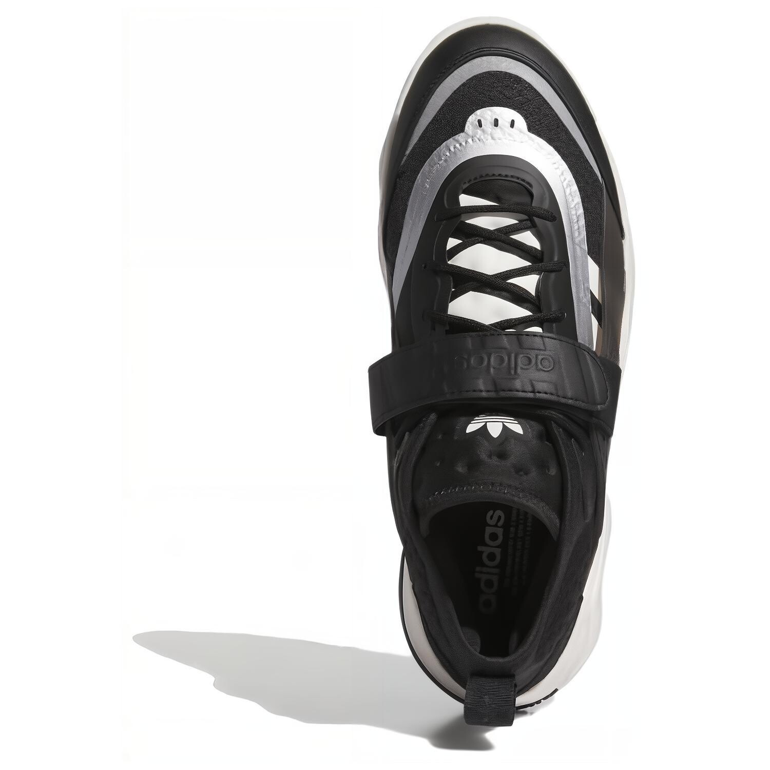 Кроссовки Adidas originals Streetball Lifestyle Unisex, черный/белый — фото 3