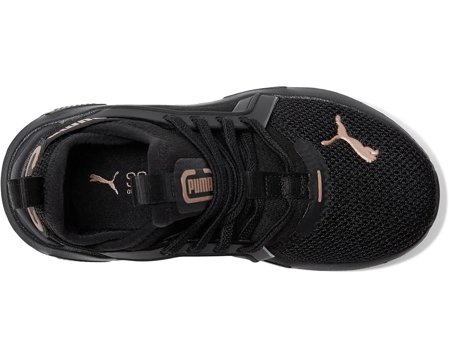 Кроссовки PUMA Kids Softride Enzo Alternative Closure (Little Kid), Puma Black/Rose Gold — фото 2