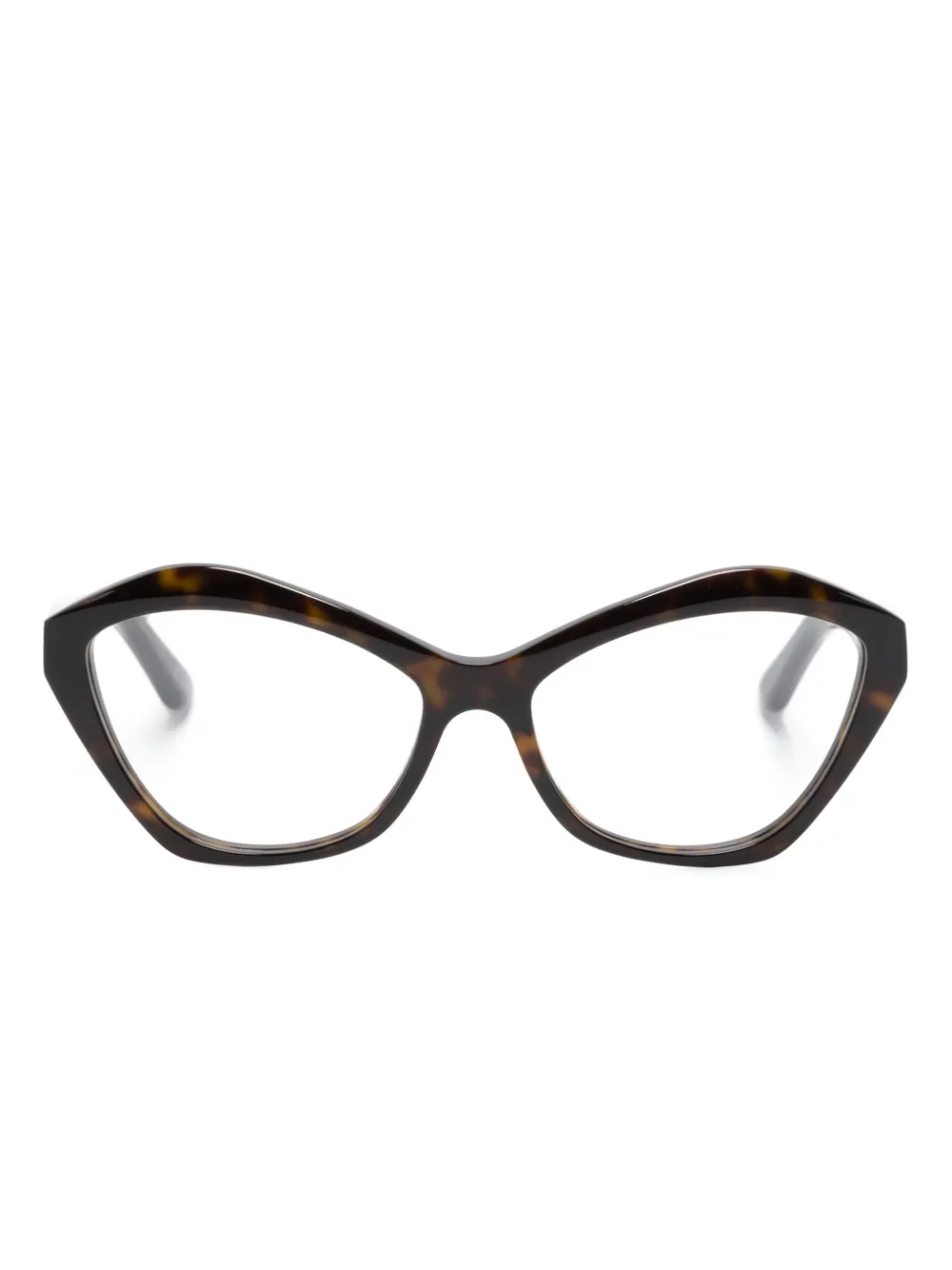 

Очки в оправе 'кошачий глаз' Balenciaga Eyewear, коричневый