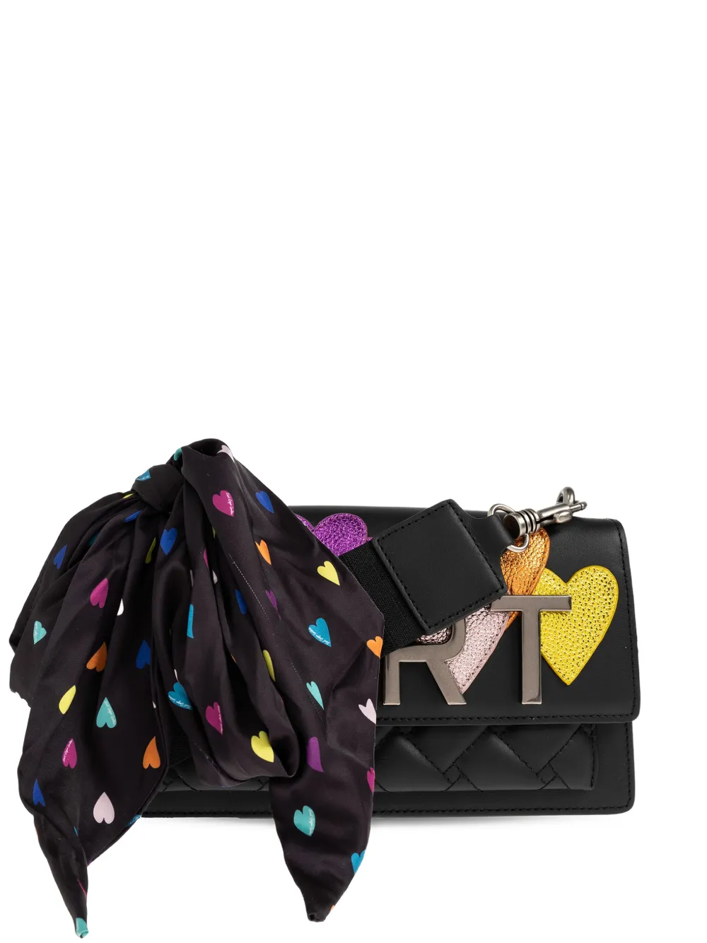 

Стеганая сумка через плечо Shoreditch Kurt Heart Kurt Geiger London, черный