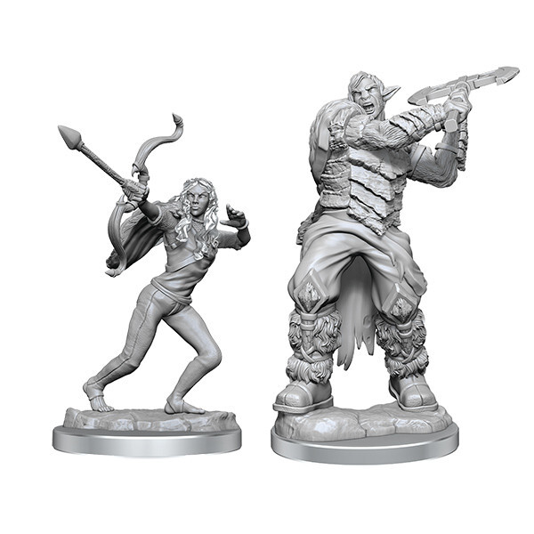 

Миниатюра WizKids/NECA Critical Role Unpainted Miniatures: W4 Ashari Stoneguard & Skydancer