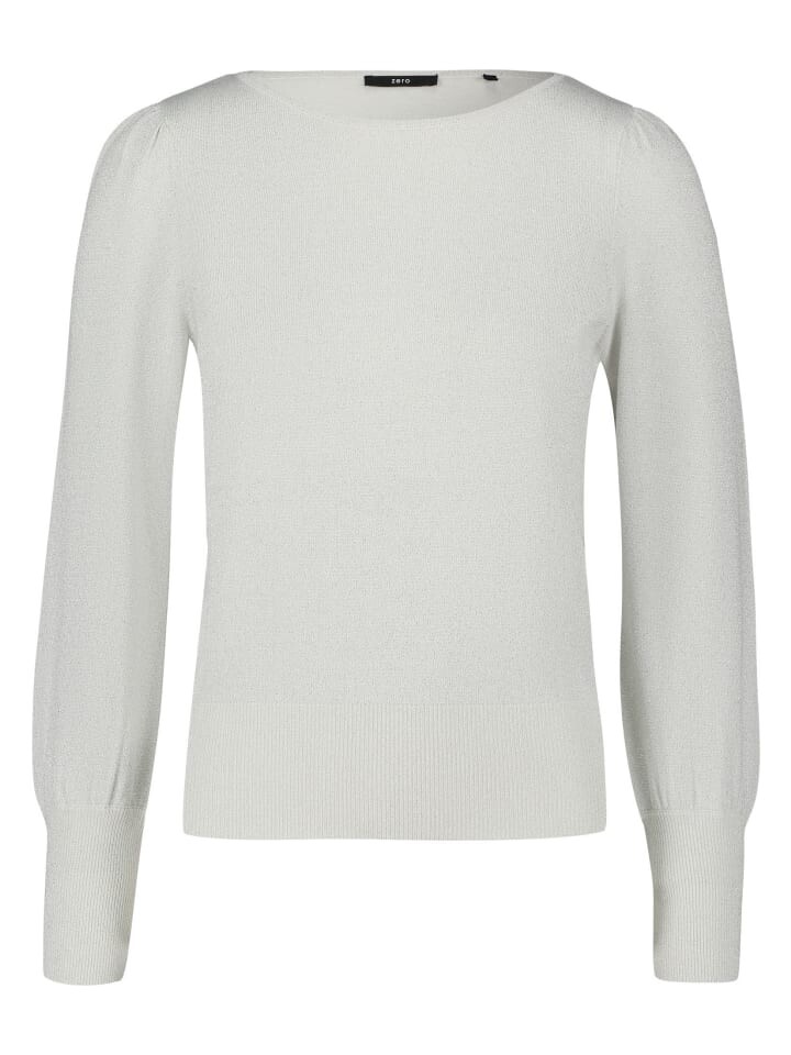 

Пуловер Zero Pullover mit Glitzerfaden, цвет CreamSilver
