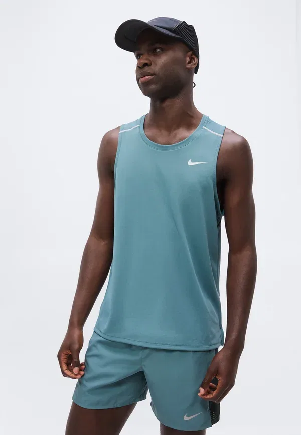 Шорты спортивные Nike Performance, цвет минеральный сланец/черная ель — фото 4