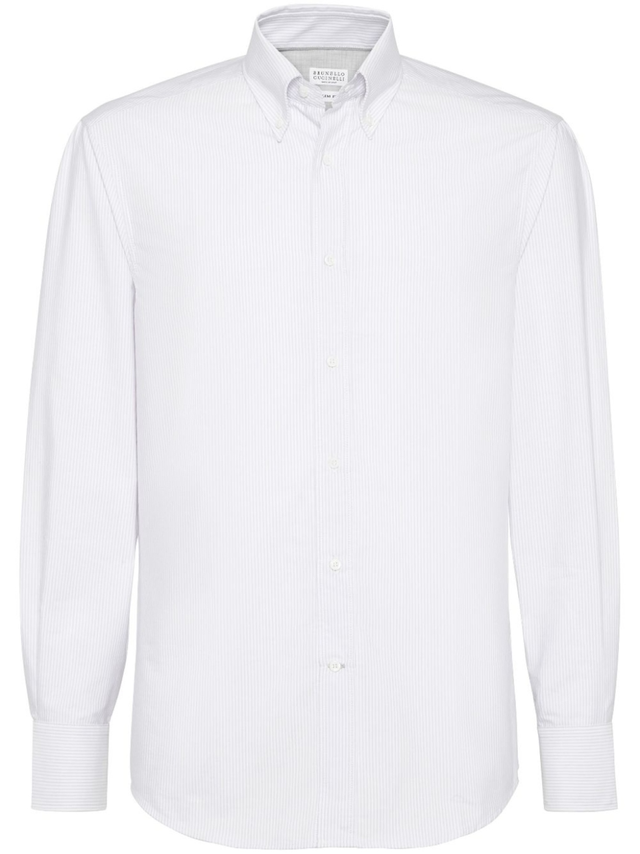 

Brunello Cucinelli рубашка в полоску, фиолетовый