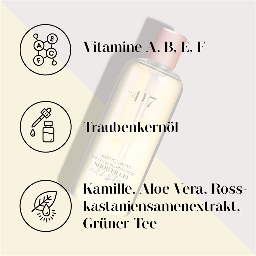 Гель для душа milk & honey soft & fresh moisturizing shower gel 417, объем 350 мл — фото 4