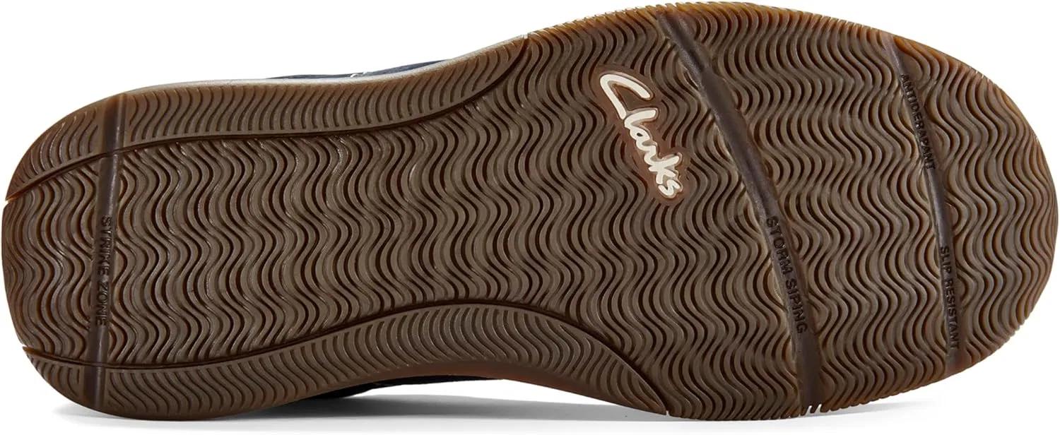 Мужские кружевные ботинки Clarks Townview, Navy — фото 3