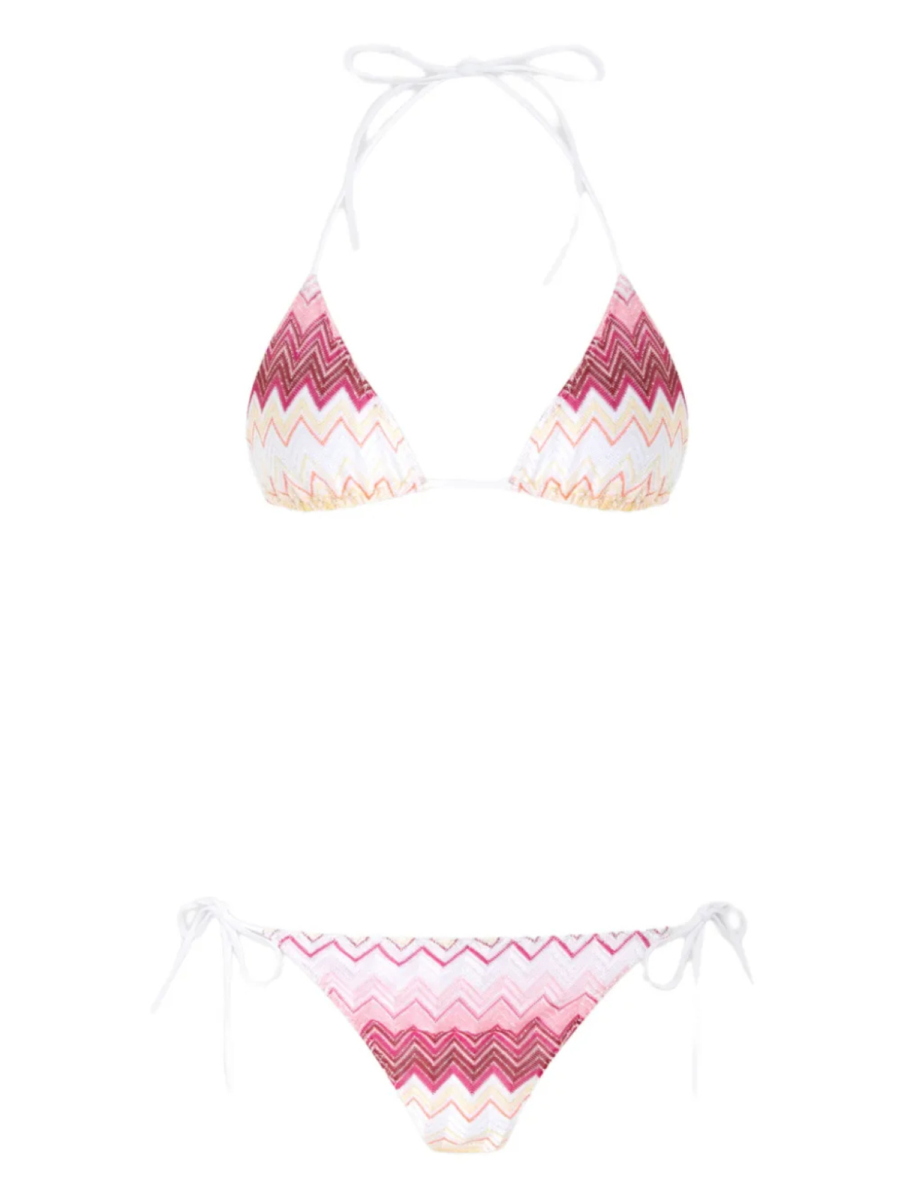 

Бикини с зигзагообразным узором Missoni, нейтральный