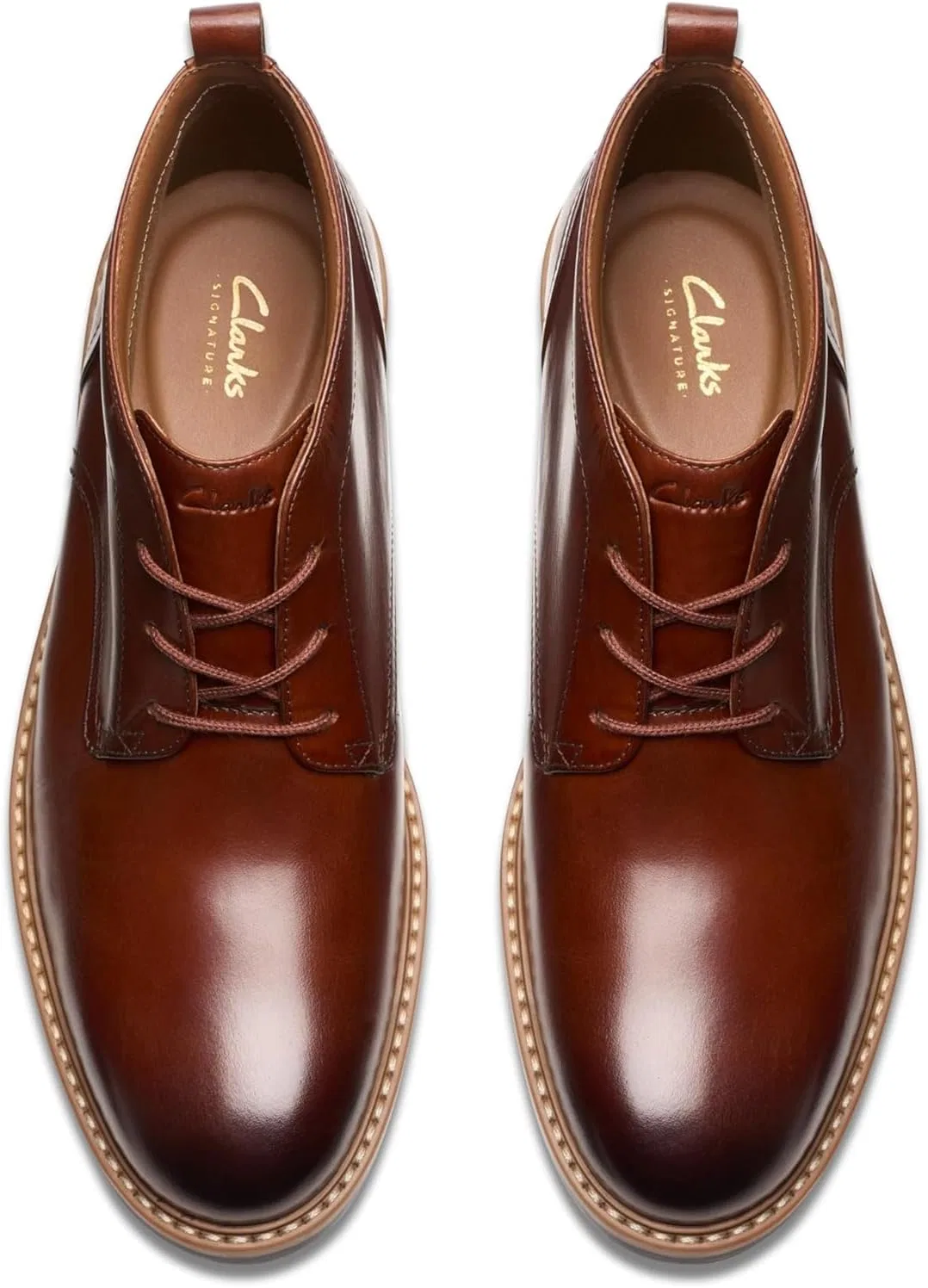 Мужские ботинки Clarks Aldwin ChukkaChukka, коричневый — фото 2