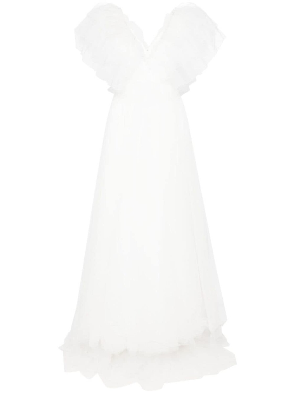 

Свадебное платье с кристаллами Jenny Packham, белый
