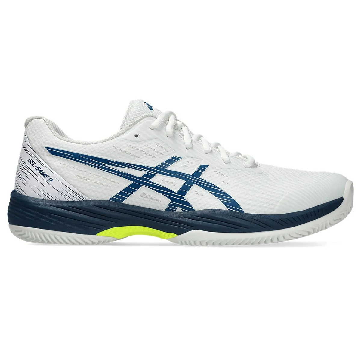 

Мужская теннисная обувь GEL-GAME 9 CLAY/OC Asics, белый/синий