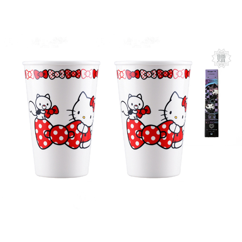 

Пластиковые стаканы для воды Sanrio, Kt European Cup Pair + Sanrio Blind Box Pen Random Model