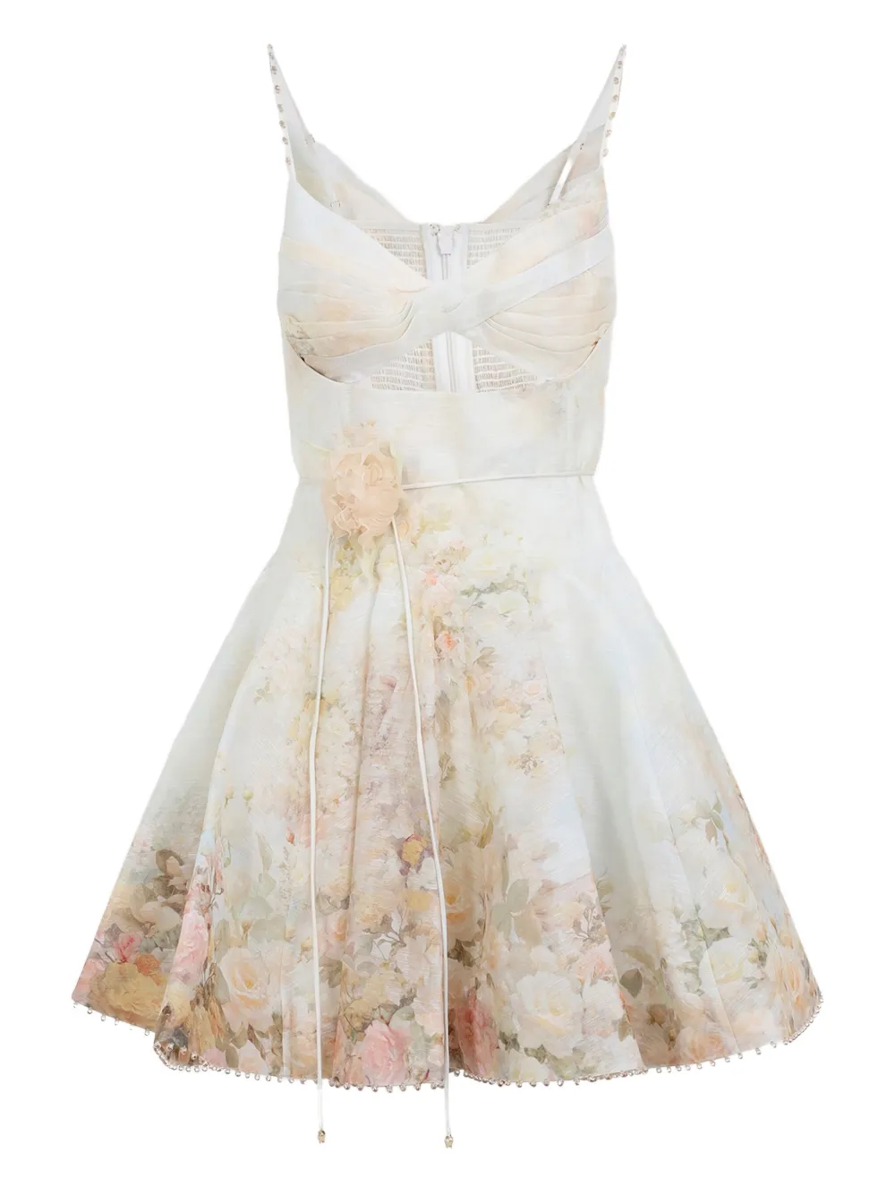 

Мини-платье Memento Twist ZIMMERMANN, белый