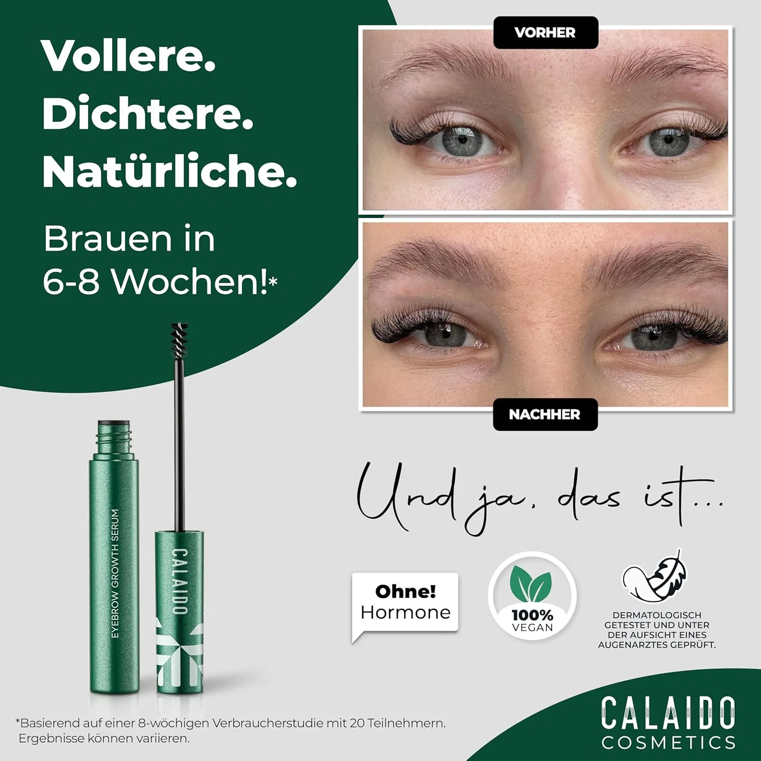 Сыворотка для роста бровей «Eyebrow Serum Growth» от Calaido Calaido — фото 2