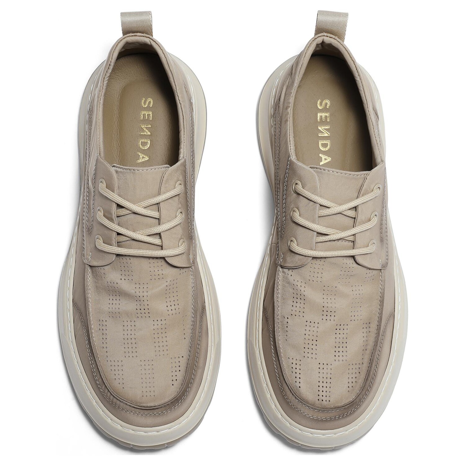 Кроссовки мужские Lifestyle Shoes Men Low-Top Senda, цвет Apricot — фото 3