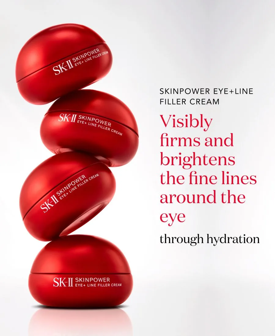 SK-II Крем для заполнения морщин вокруг глаз Skinpowerer Re-New Eye + Line Filler Cream, 0,5 унции — фото 2