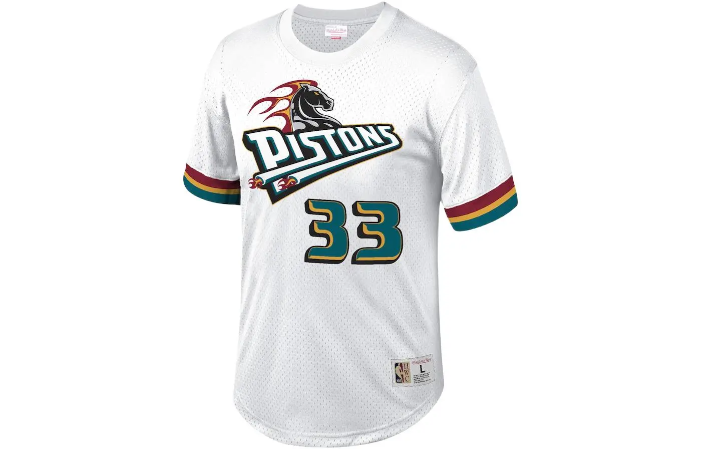 

Футболка мужская белая Mitchell Ness