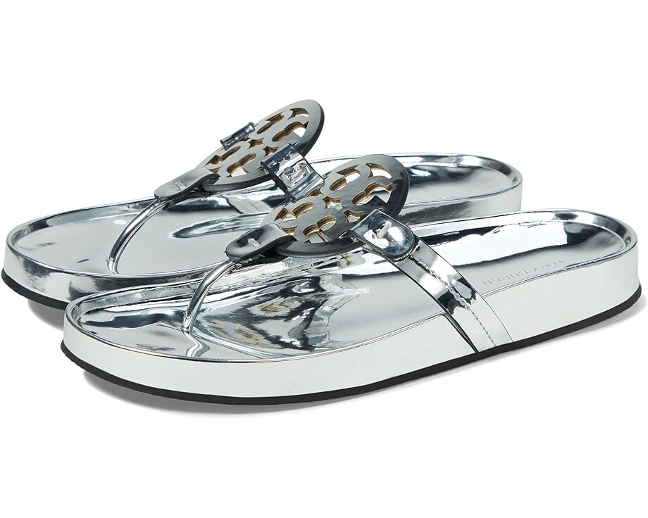 

Сандалии Tory Burch Miller Cloud, цвет Argento