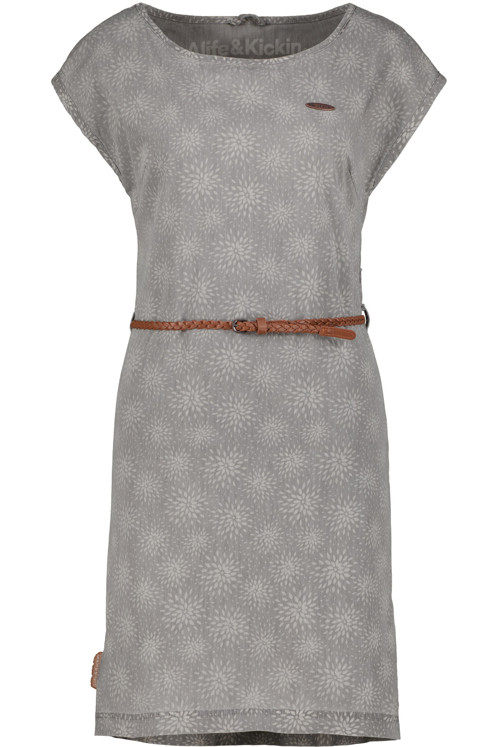 

Платье alife and kickin Blusen, Jersey, Mini, Shirt, Sommer, Strand MelloAK B, цвет steal denim