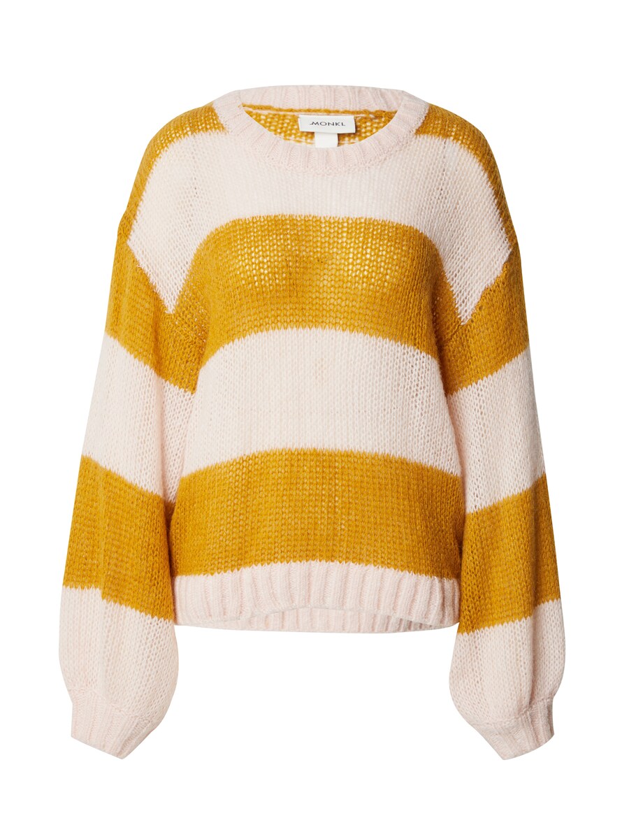 

Свитер Monki, цвет Yellow/Pastel pink