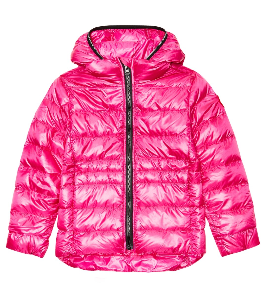 

Кипарисовый пуховик Canada Goose Kids, розовый