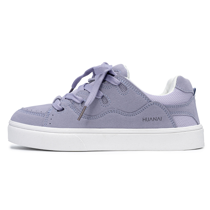 

HUANAI Низкие скейтерские кроссовки унисекс светло-фиолетовые, цвет Light Purple