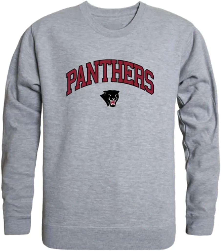 

Republic Claflin University Panthers Campus Crewneck Pullover Sweatshirt W Republic